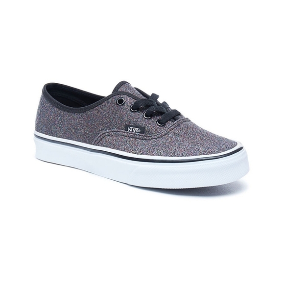 Vans, Authentic 'Glitter -‎ Rainbow Black' Trainers, Size 7 - Picture 12 of 15
